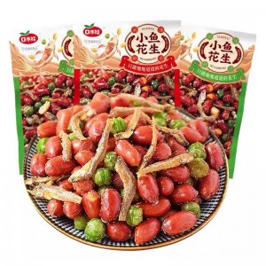 口水娃小鱼花生香辣味...